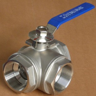 法兰三通球阀Q44F 不锈钢二通球阀图2