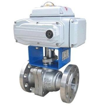 法兰电动球阀 不锈钢法兰电动球阀图2