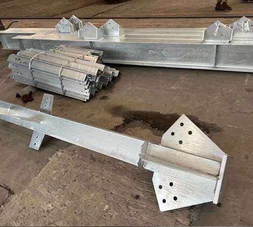 钢结构喷锌加工图2