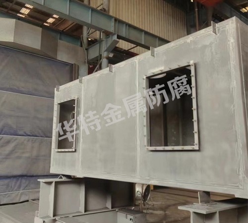 钢结构喷锌加工图3