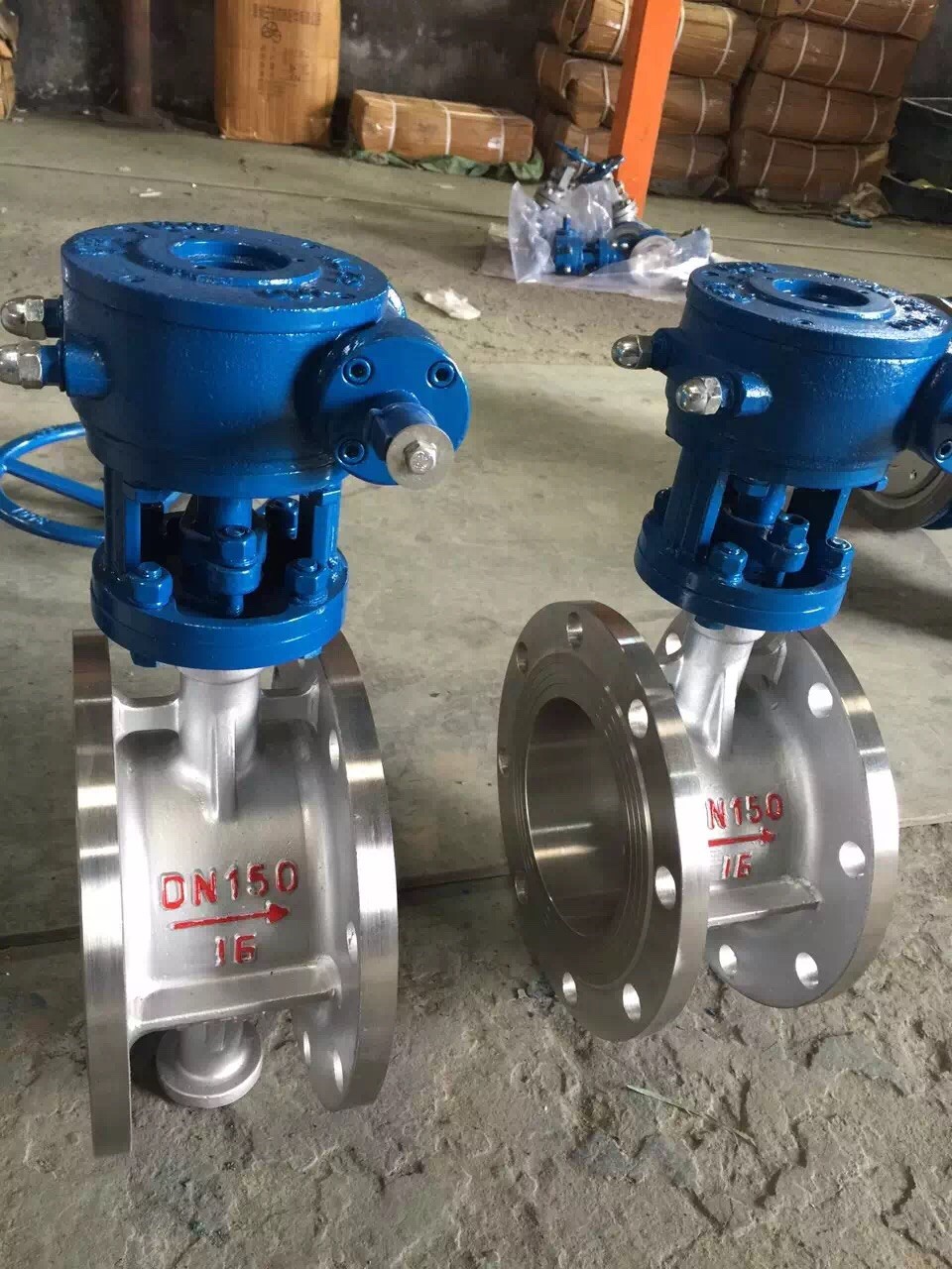 不锈钢蝶阀D71F-16P 法兰蝶阀