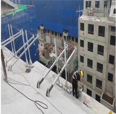 常州吊篮出租  建筑工地吊篮出租图4