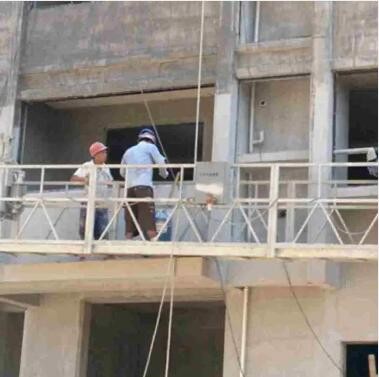 高空装修电动吊篮出租  常州吊篮租赁图5