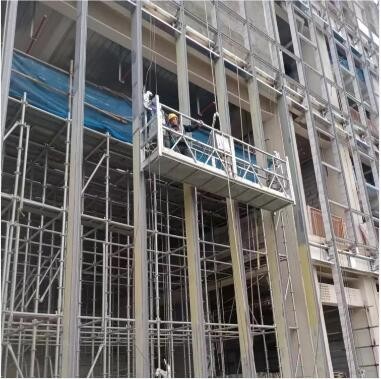 无锡吊篮出租   高空外墙吊篮租赁图2