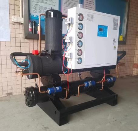 智能恒温开放式冷水机组 单冷冷水机组 水冷式冷水机组